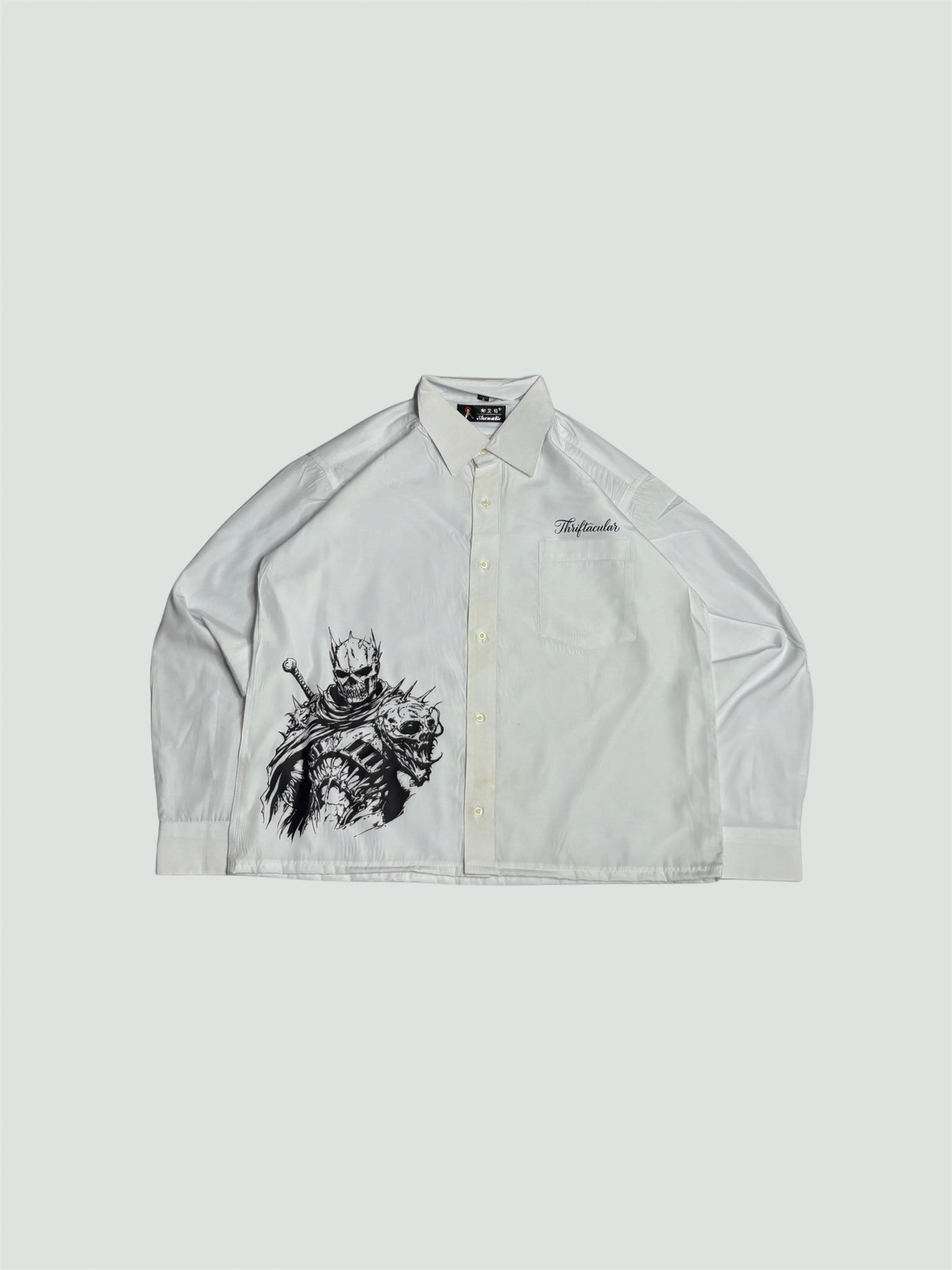 Printed Boxy Shirt