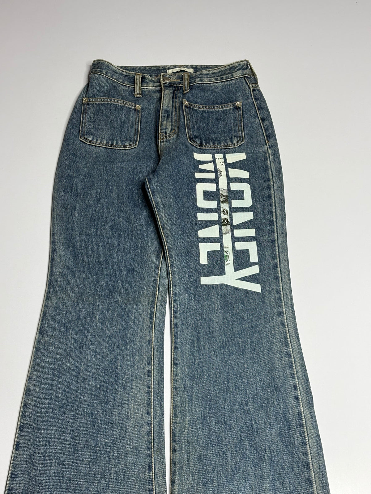 Printed Denim (Thrifted)