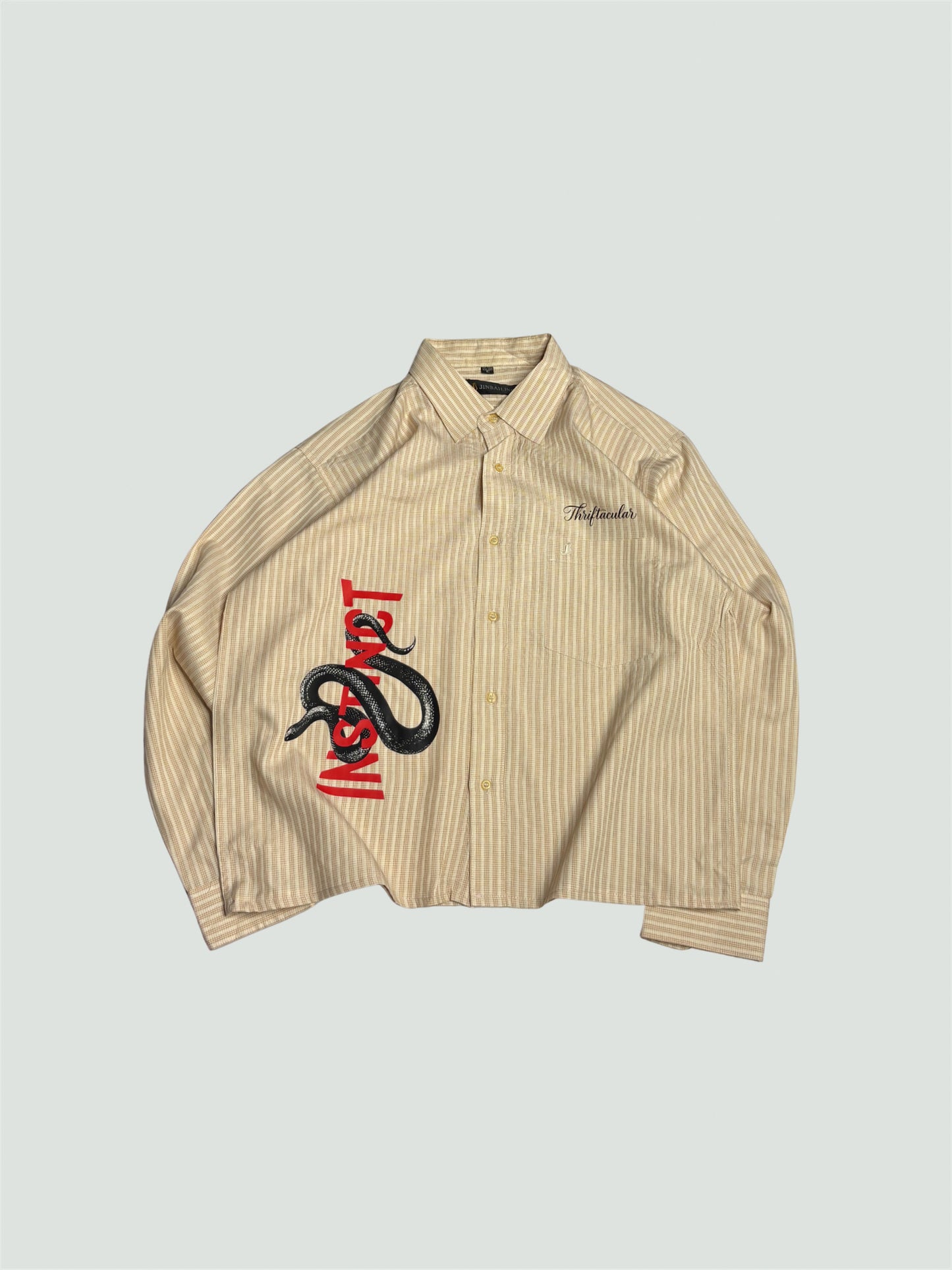 Printed Boxy Shirt