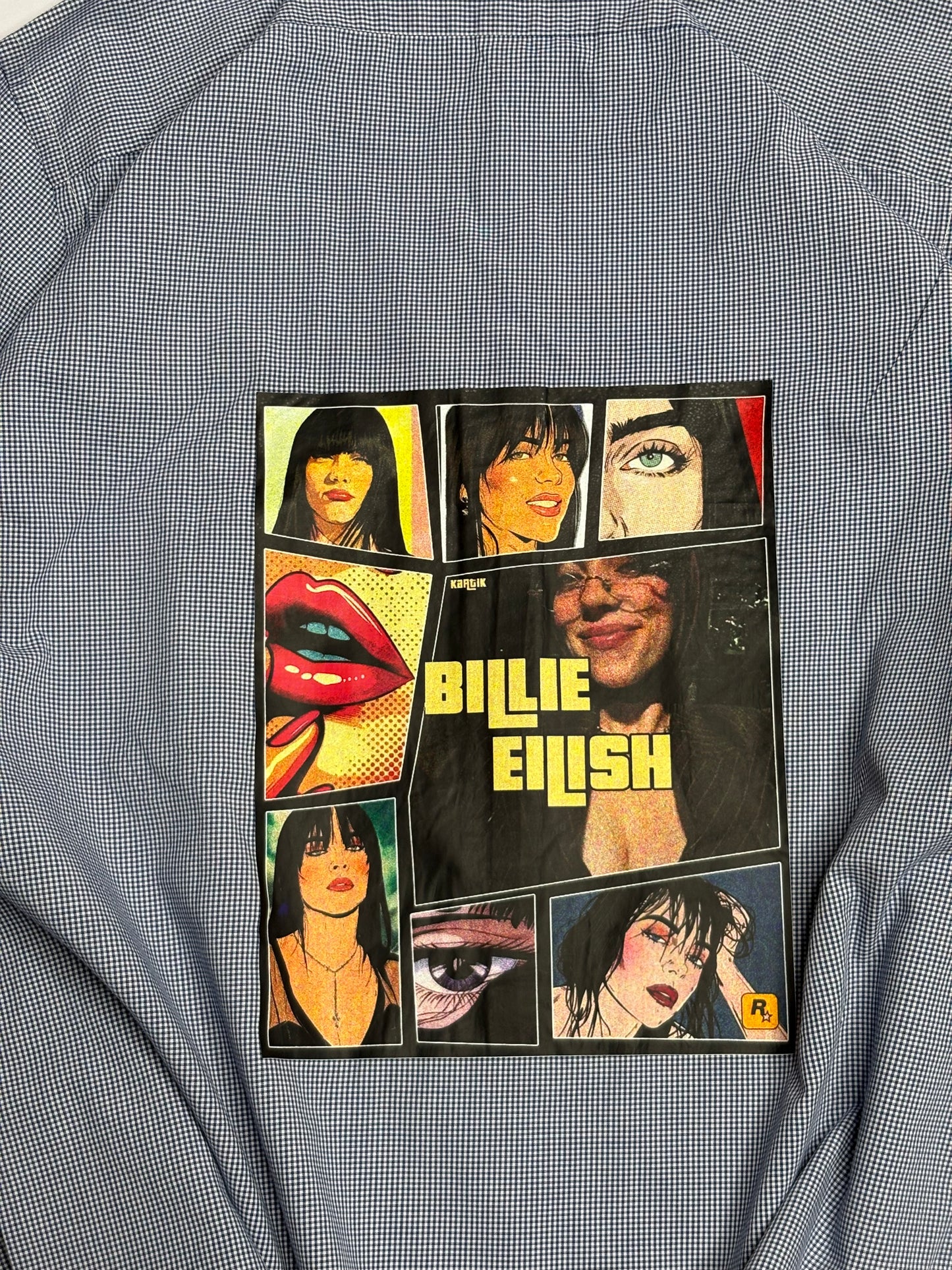 Printed Boxy Shirt