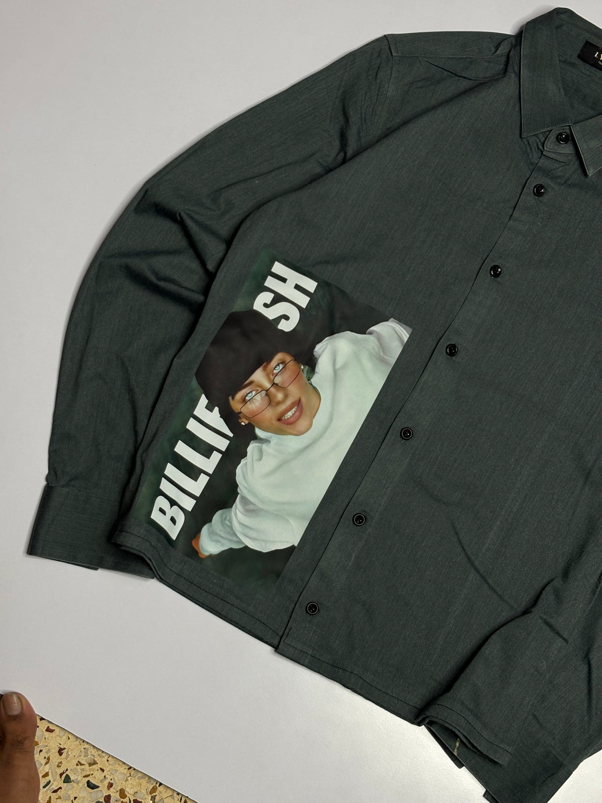 Printed Boxy Shirt