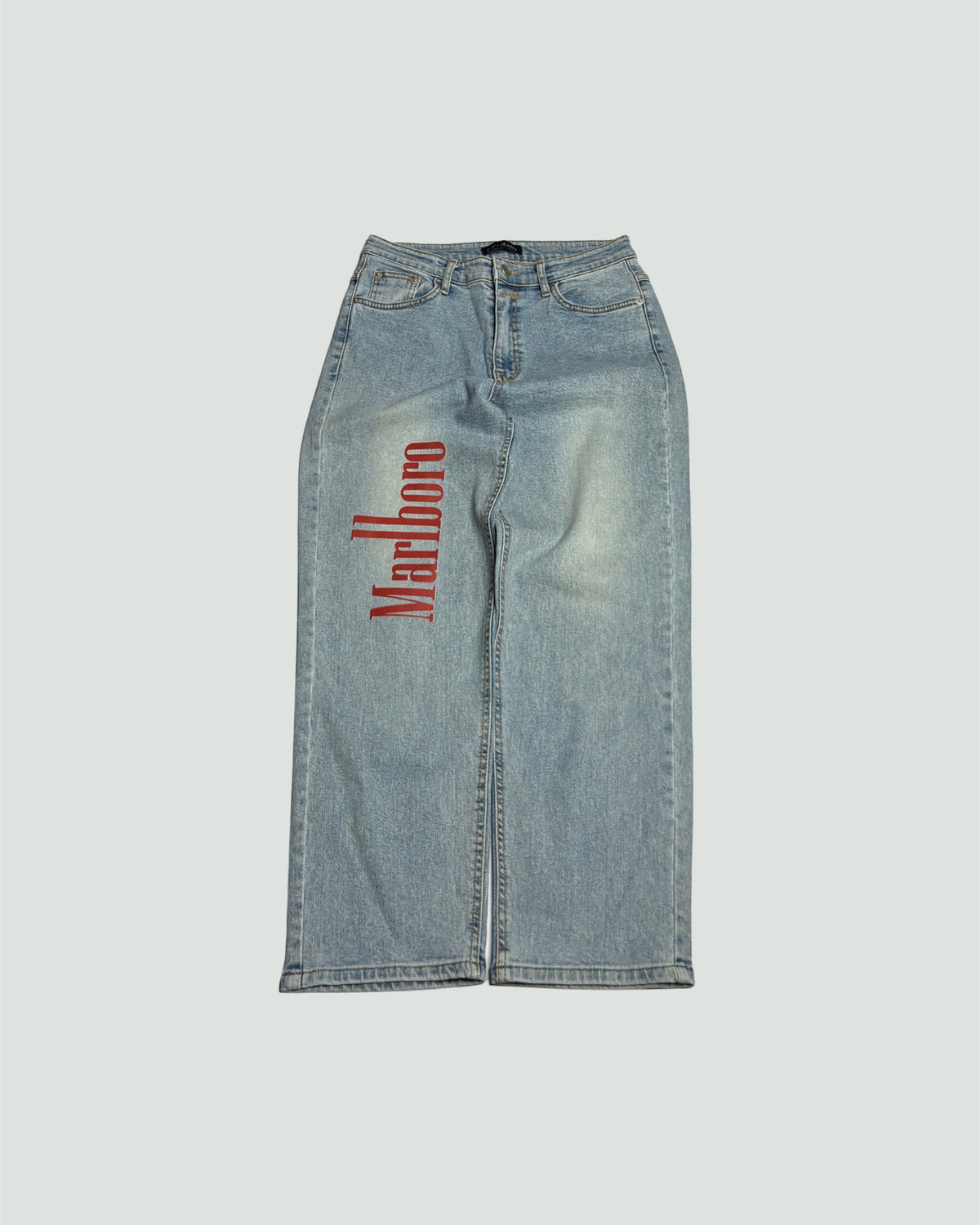 Printed Denim (Thrifted)