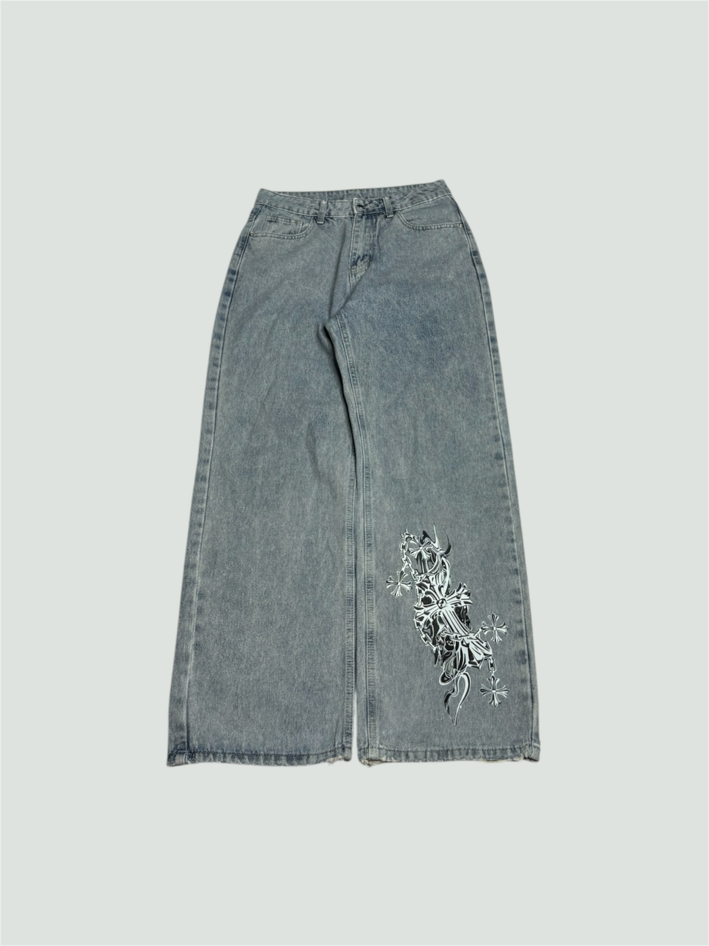 Printed Denim (Thrifted)