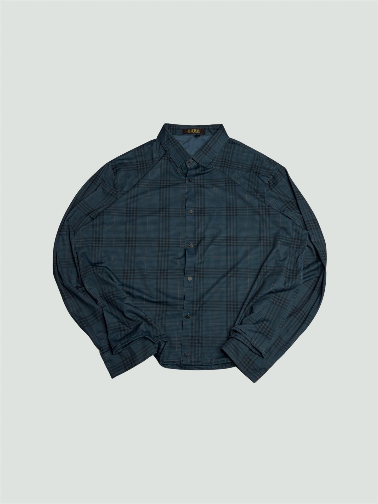 Printed Boxy Shirt (Stretchable Fabric)