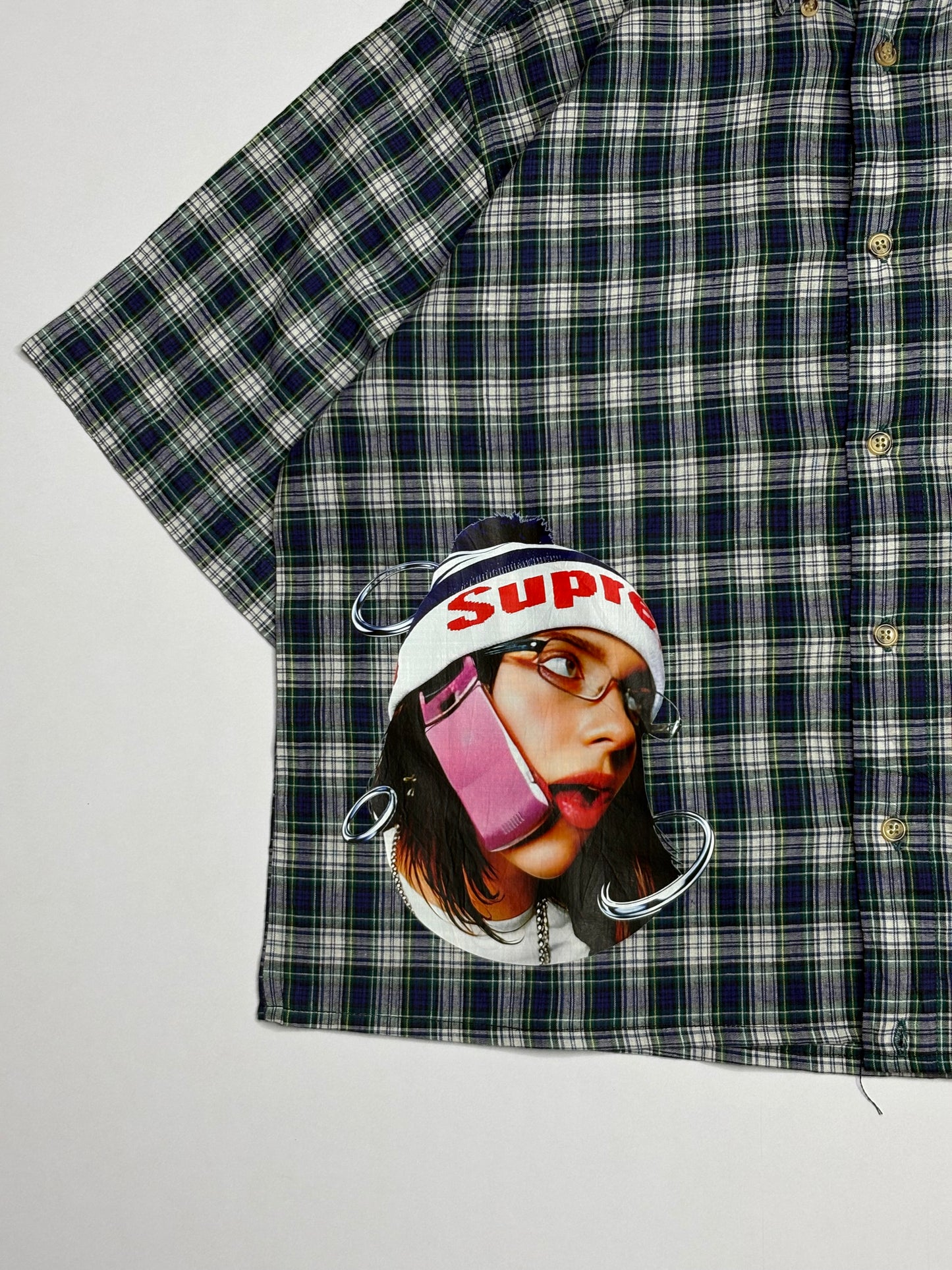 Printed Boxy Shirt