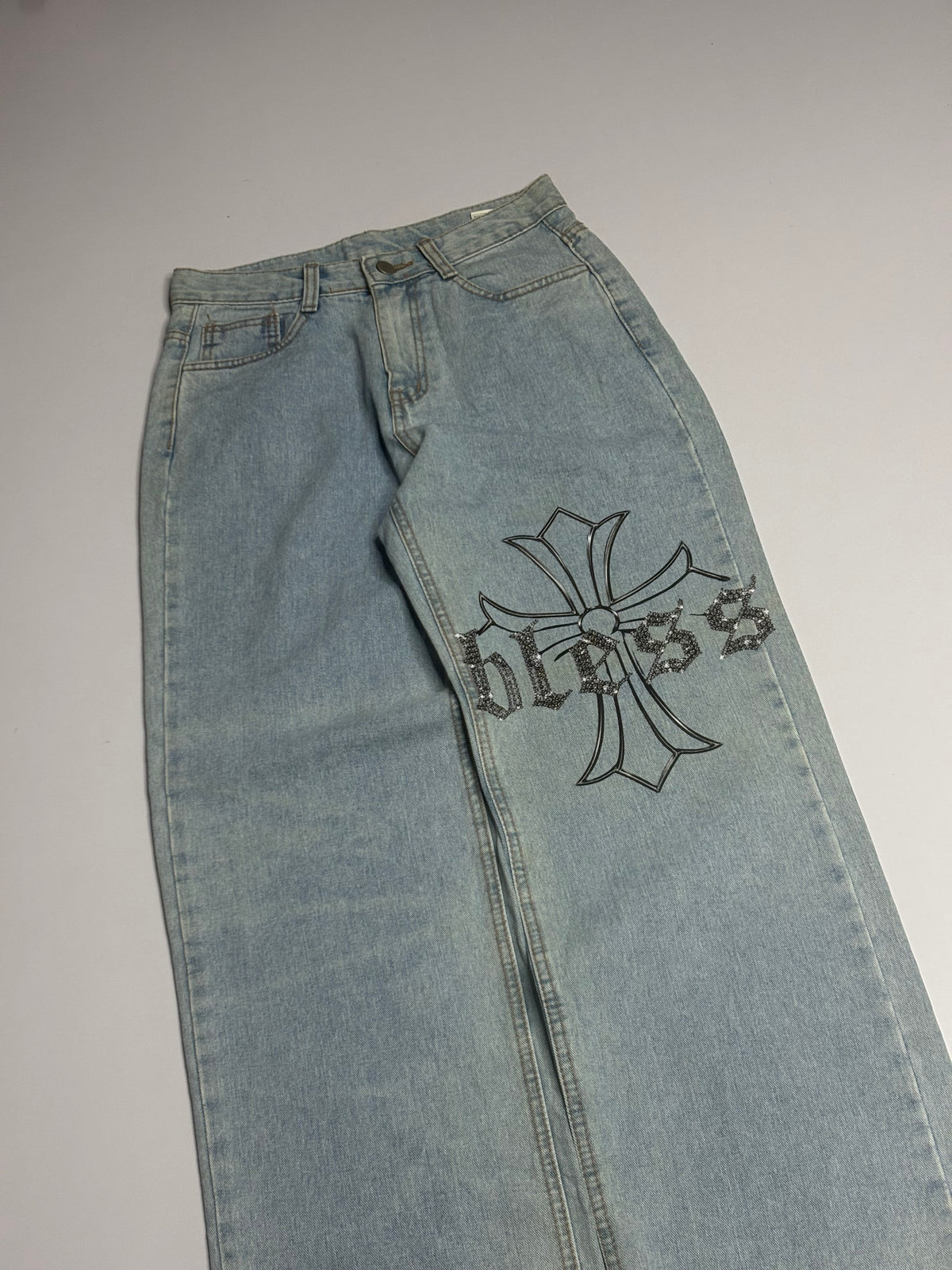 Printed Denim (Thrifted)