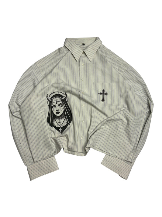 Printed Boxy Shirt