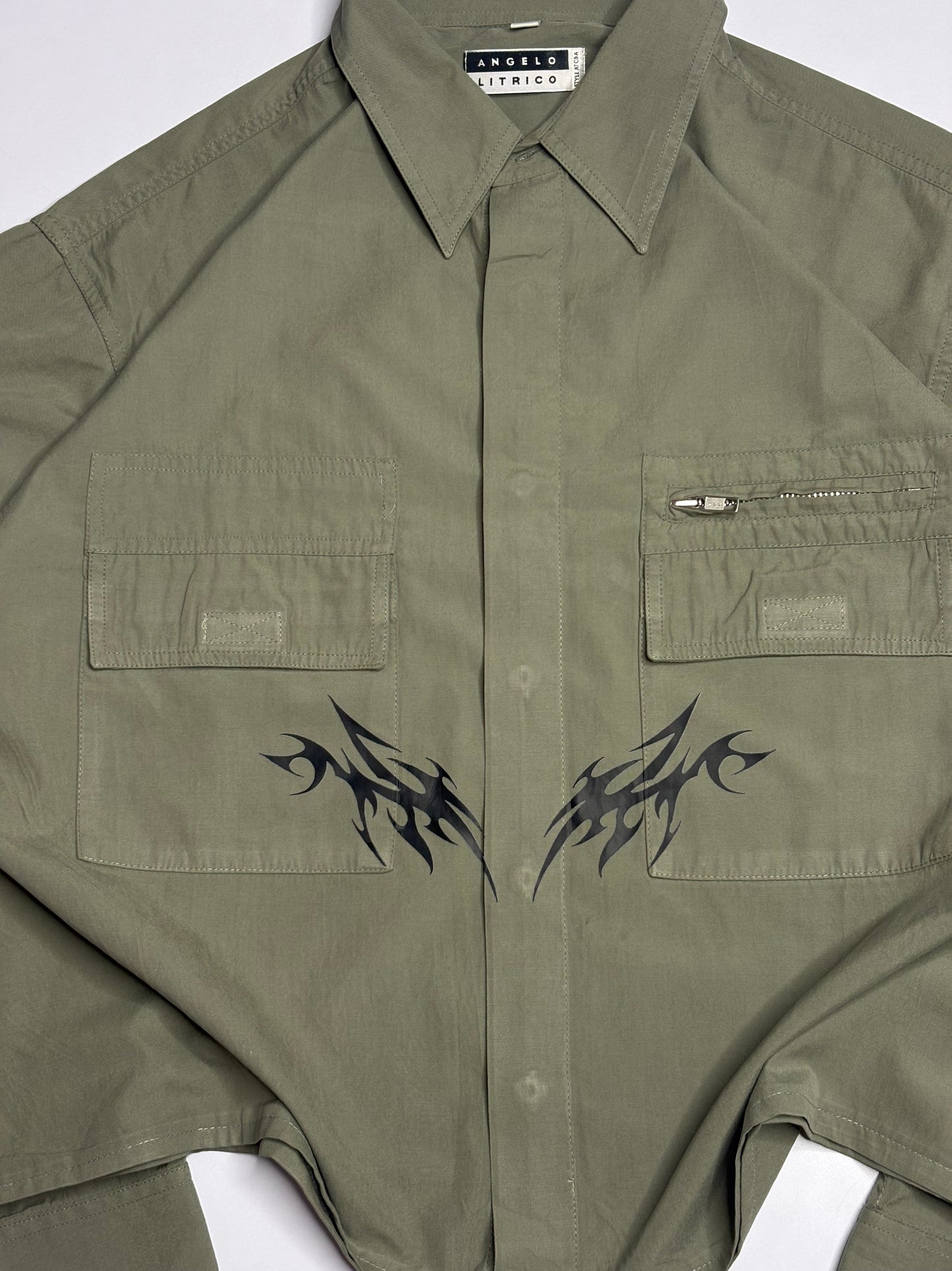Printed Boxy Shirt