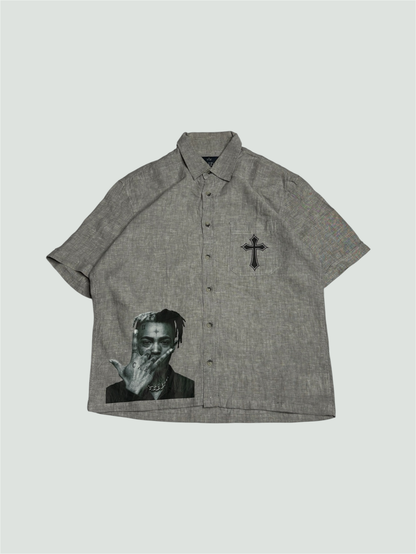 Printed Boxy Shirt