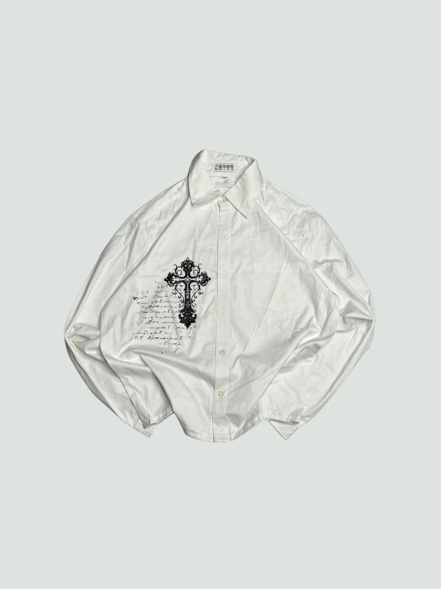 Printed Boxy Shirt