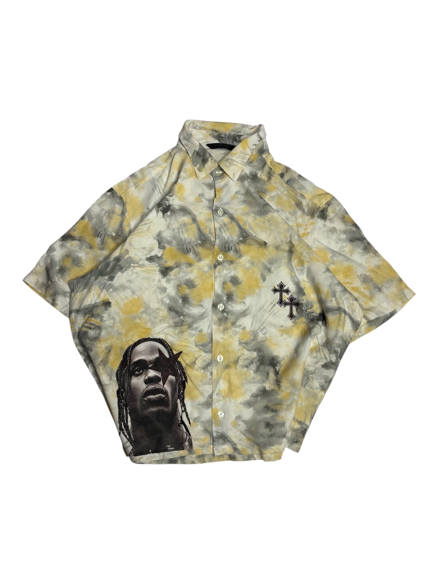 Printed Boxy Shirt