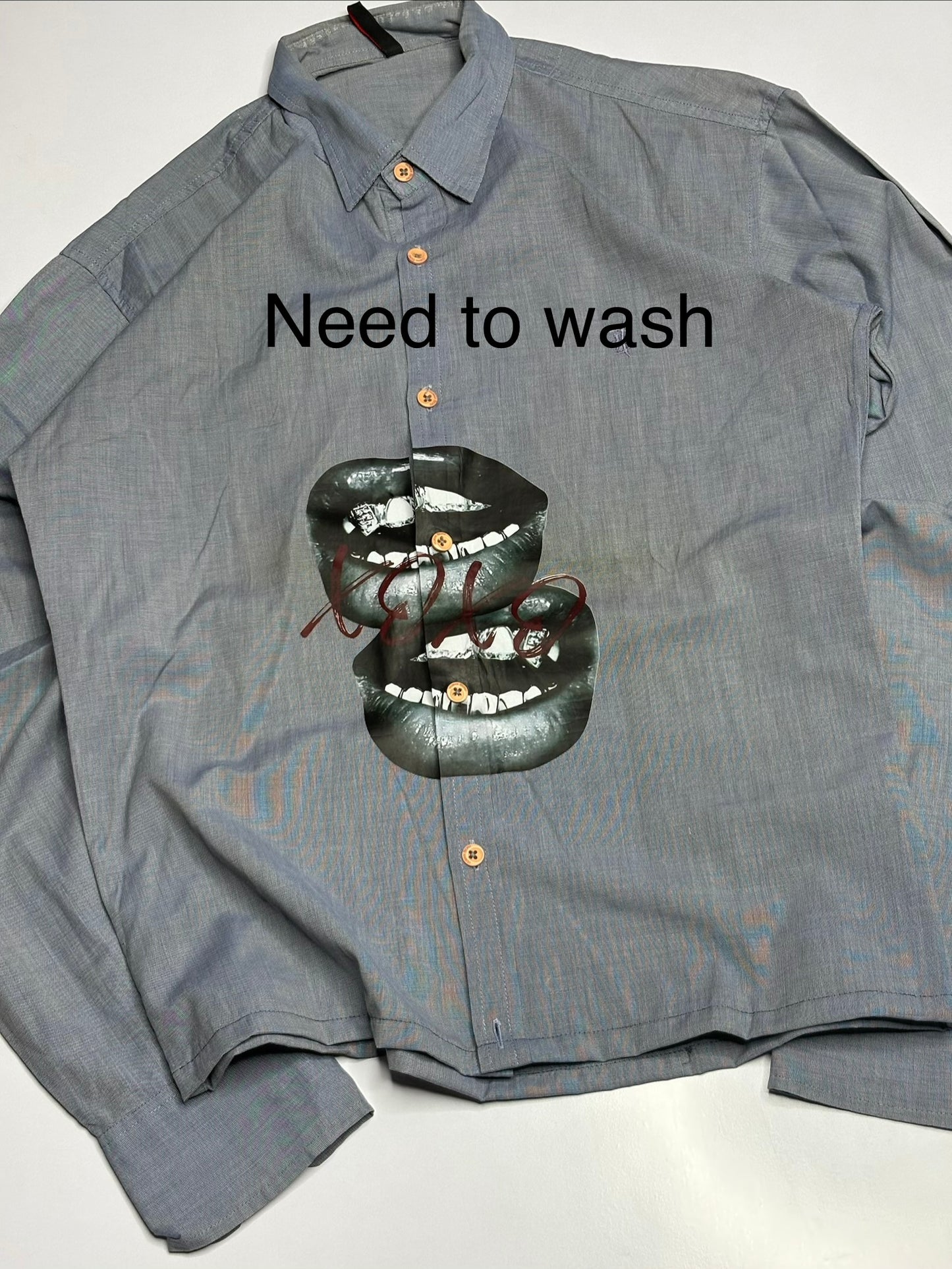 Printed Boxy Shirt