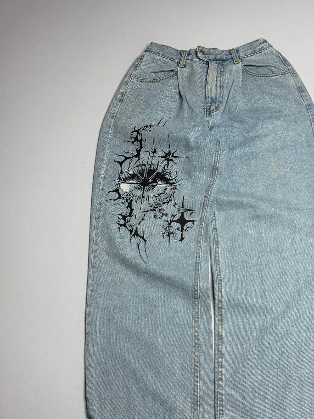 Printed Denim (Thrifted)