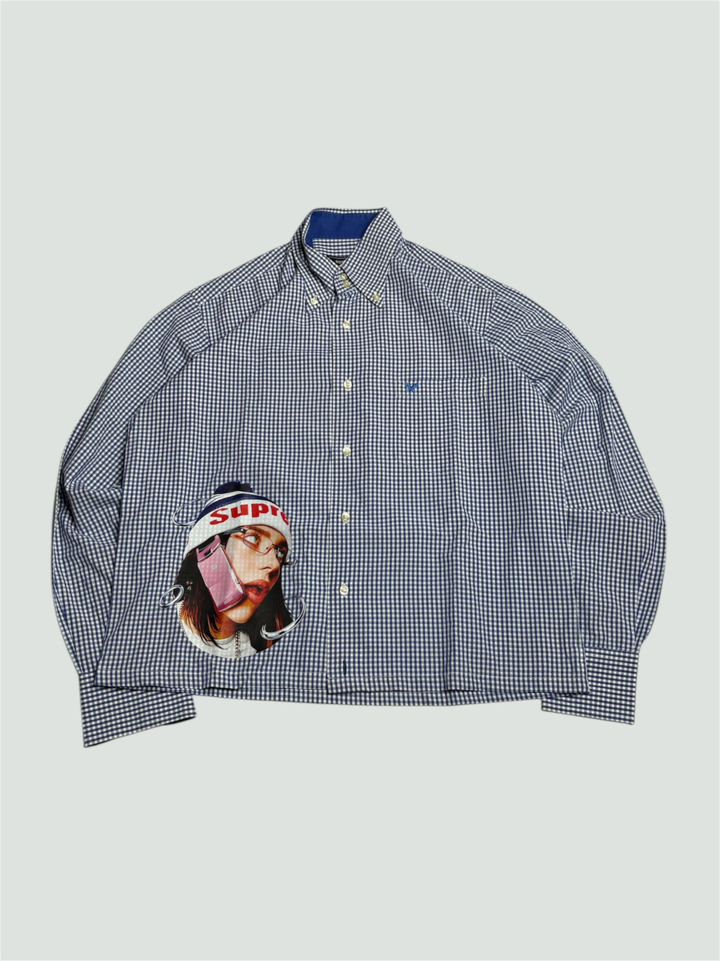 Printed Boxy Shirt