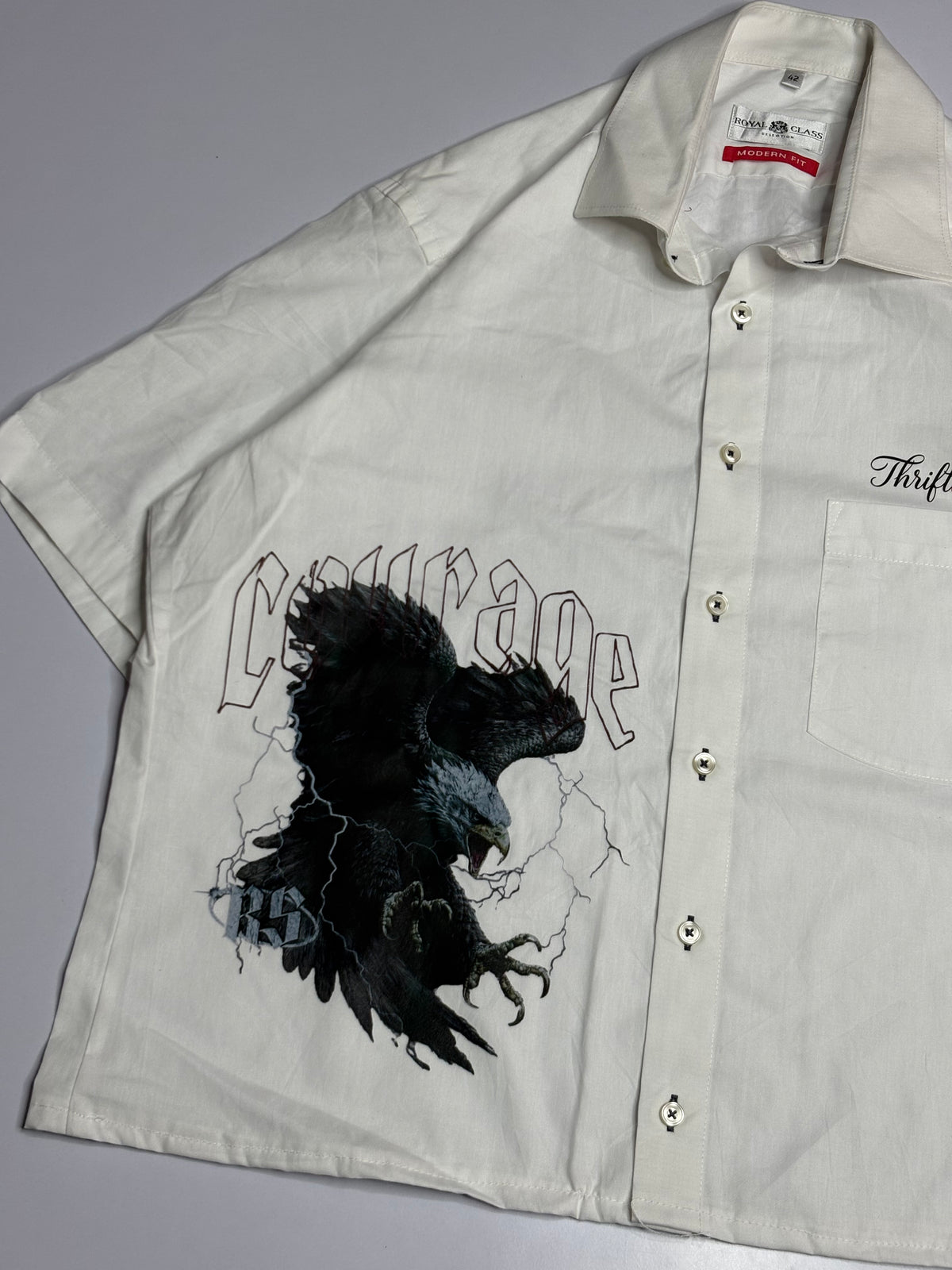 Printed Boxy Shirt