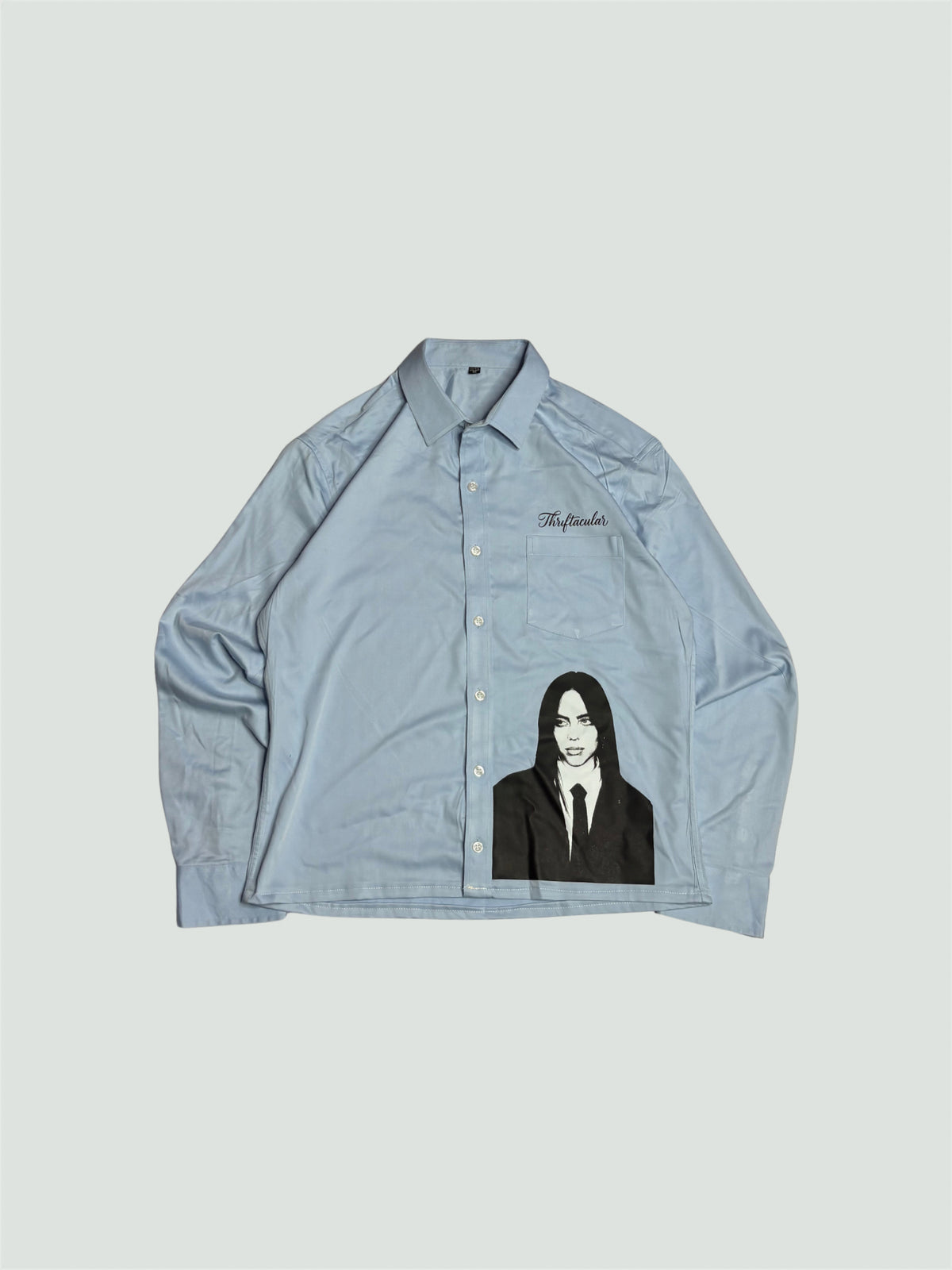 Printed Boxy Shirt