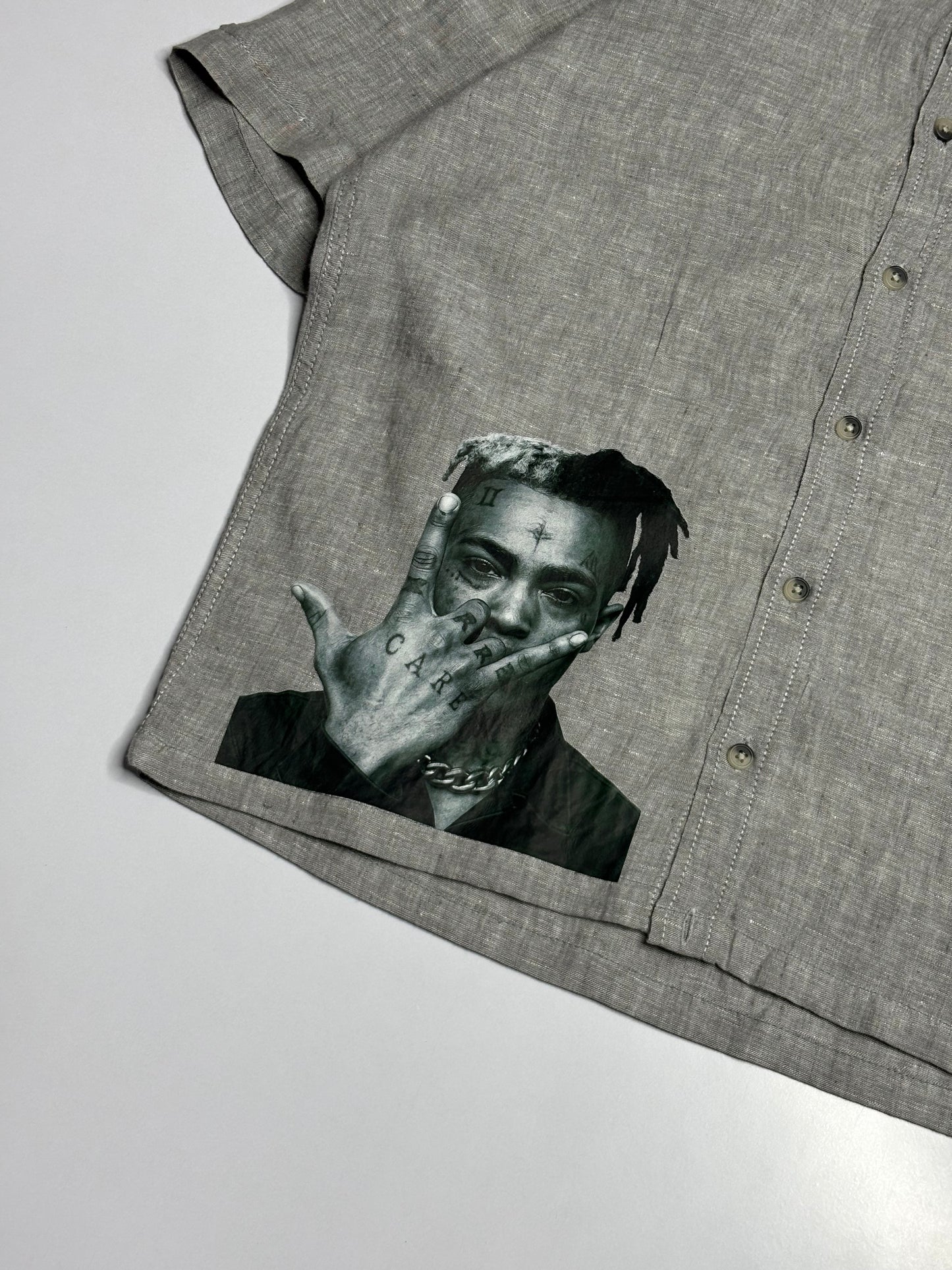 Printed Boxy Shirt
