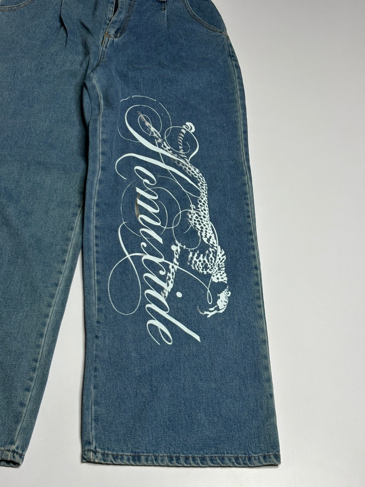 Printed Denim (Thrifted)