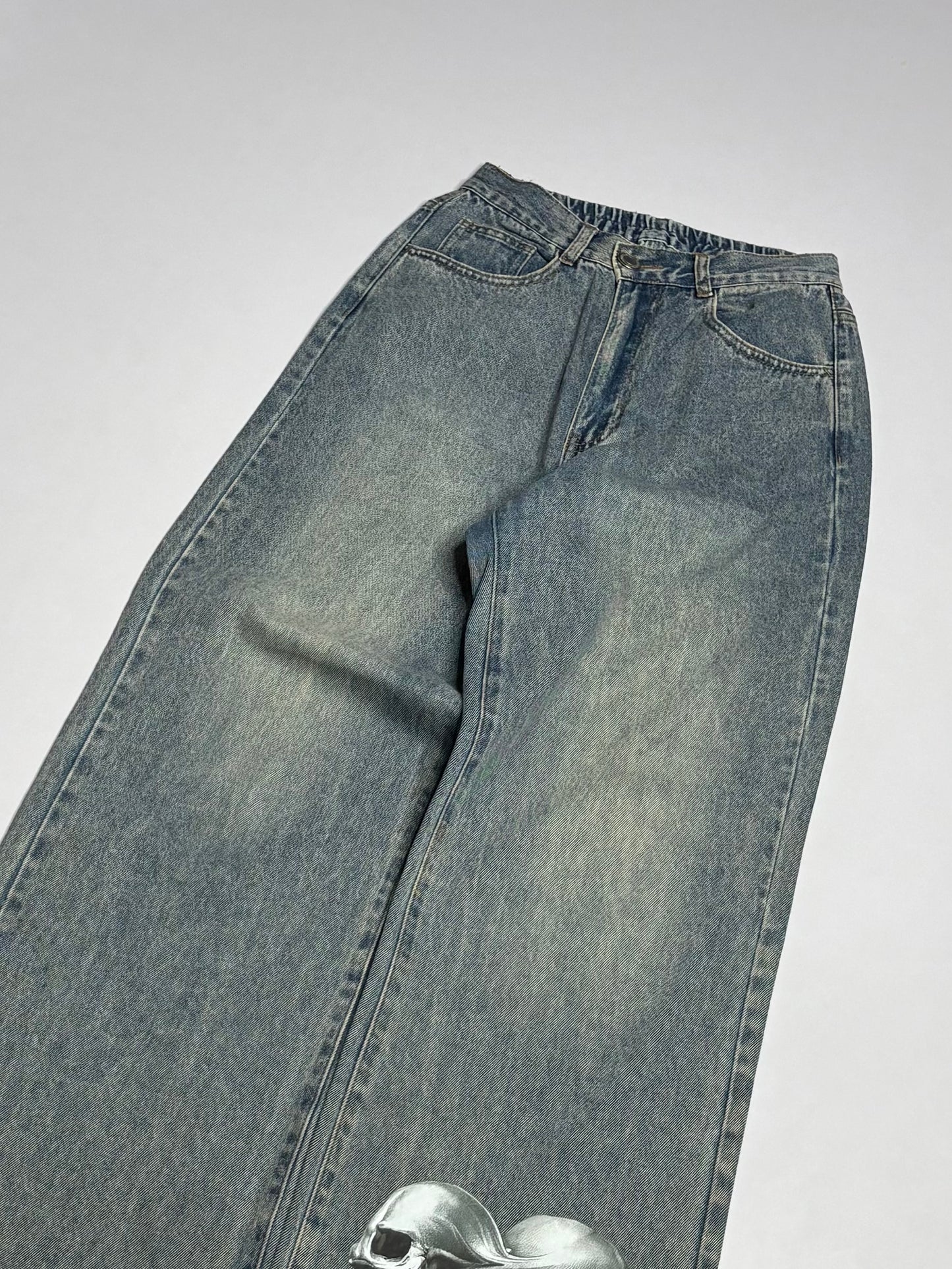 Printed Denim (Thrifted)