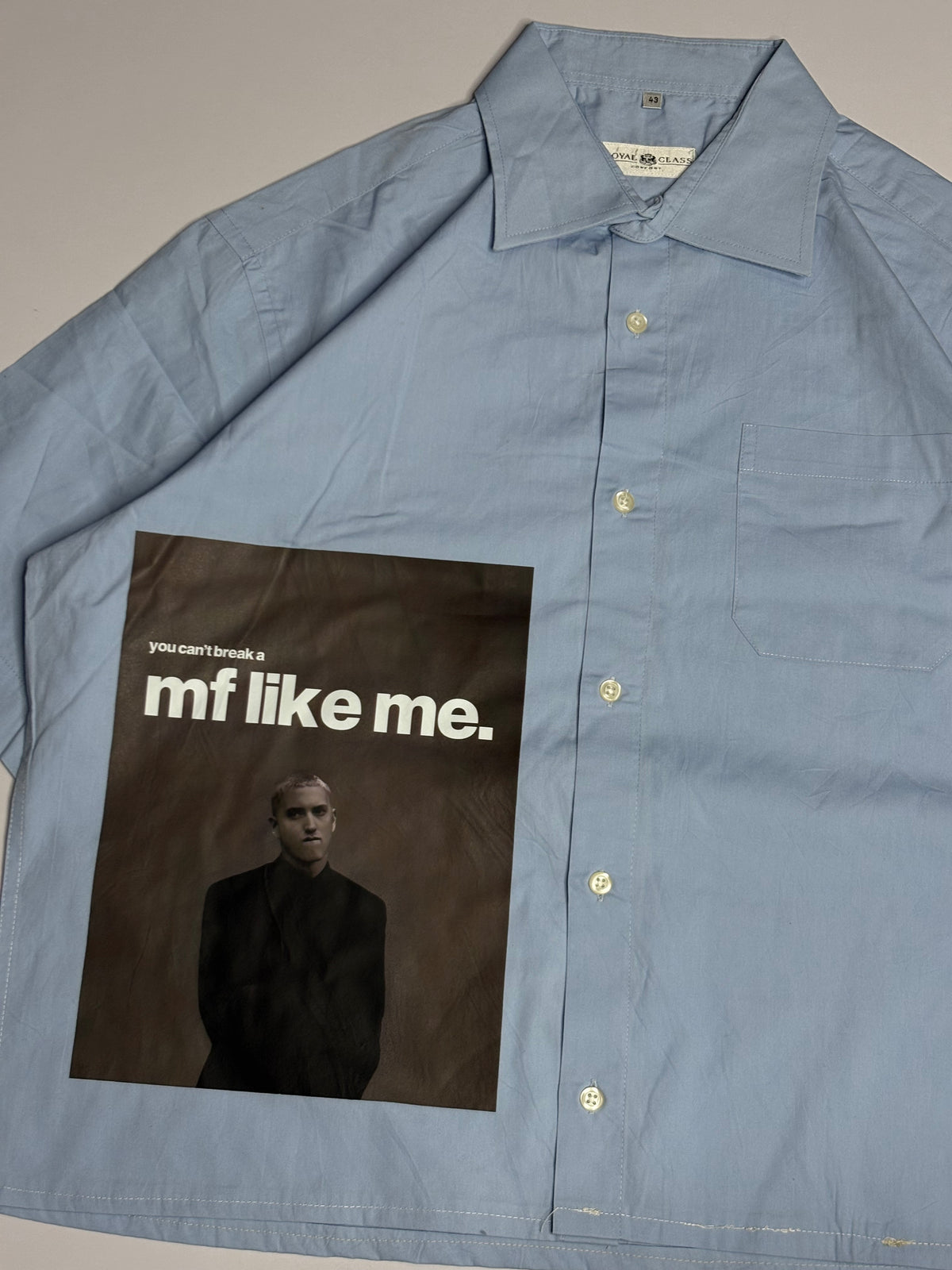 Printed Boxy Shirt
