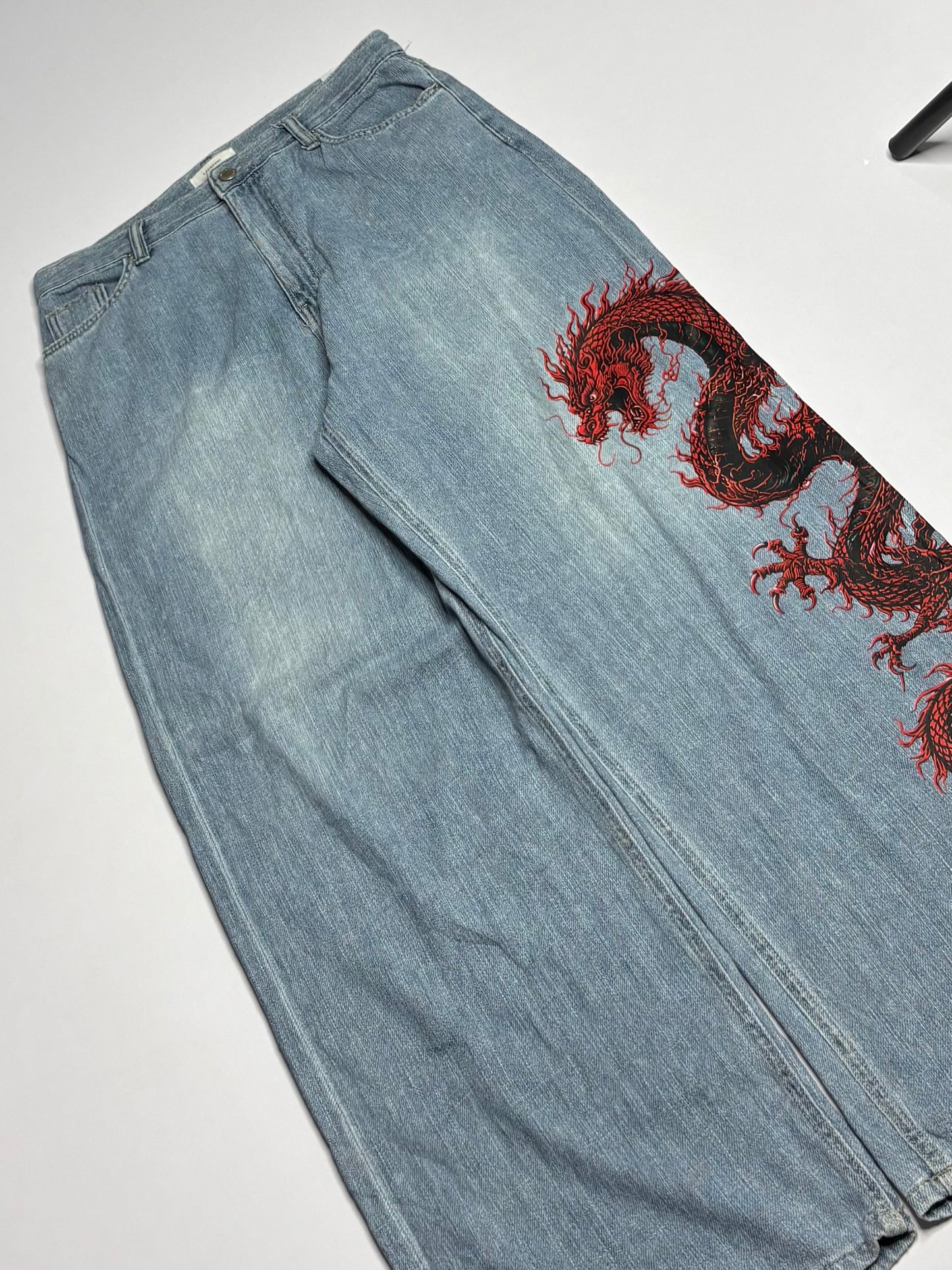 Printed Denim (Thrifted)