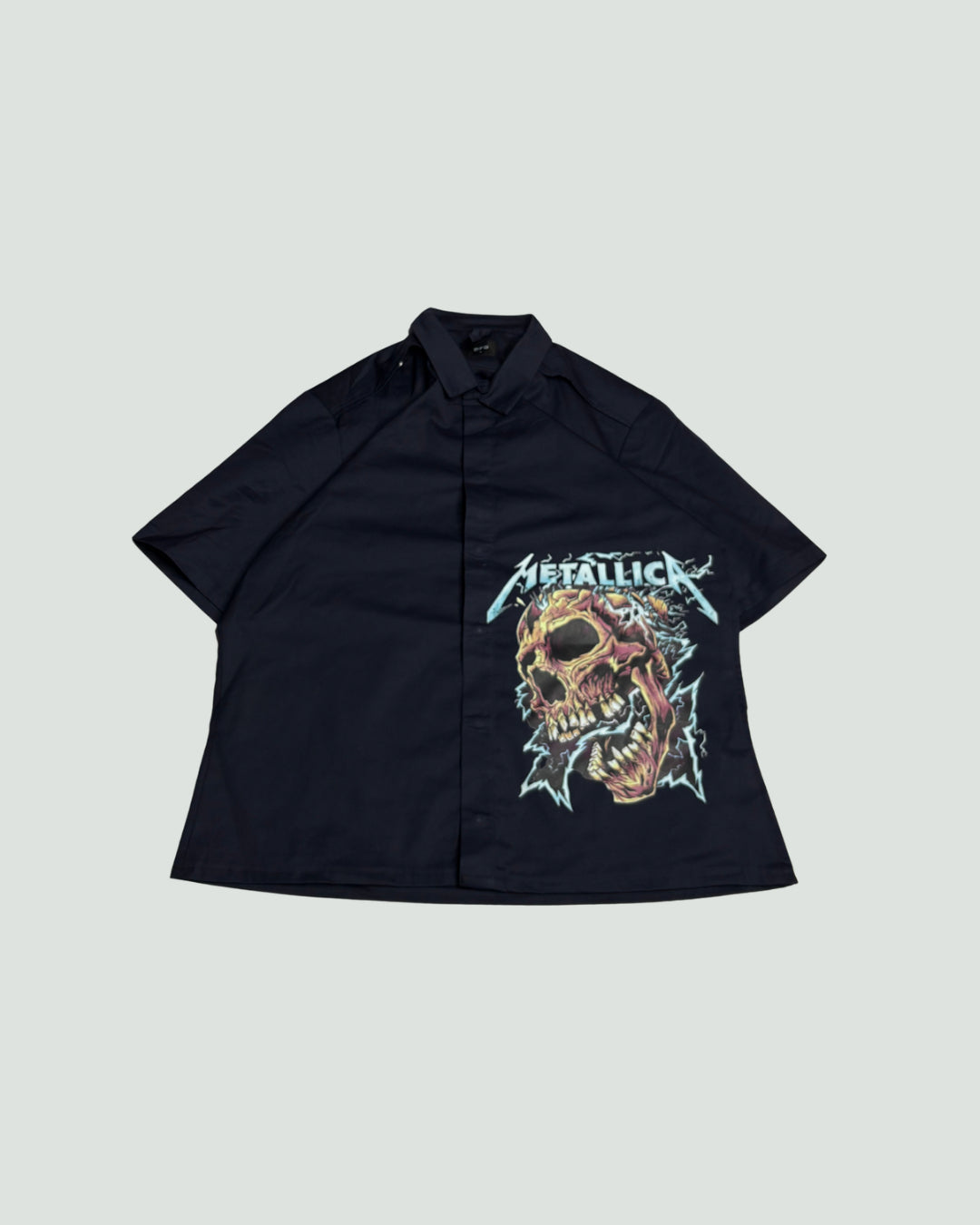 Printed Boxy Shirt