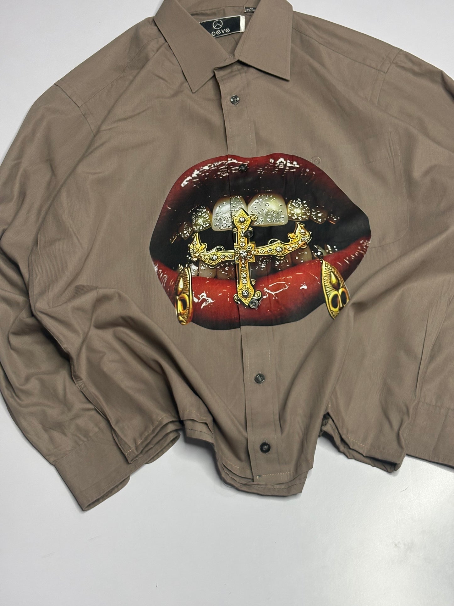 Printed Boxy Shirt