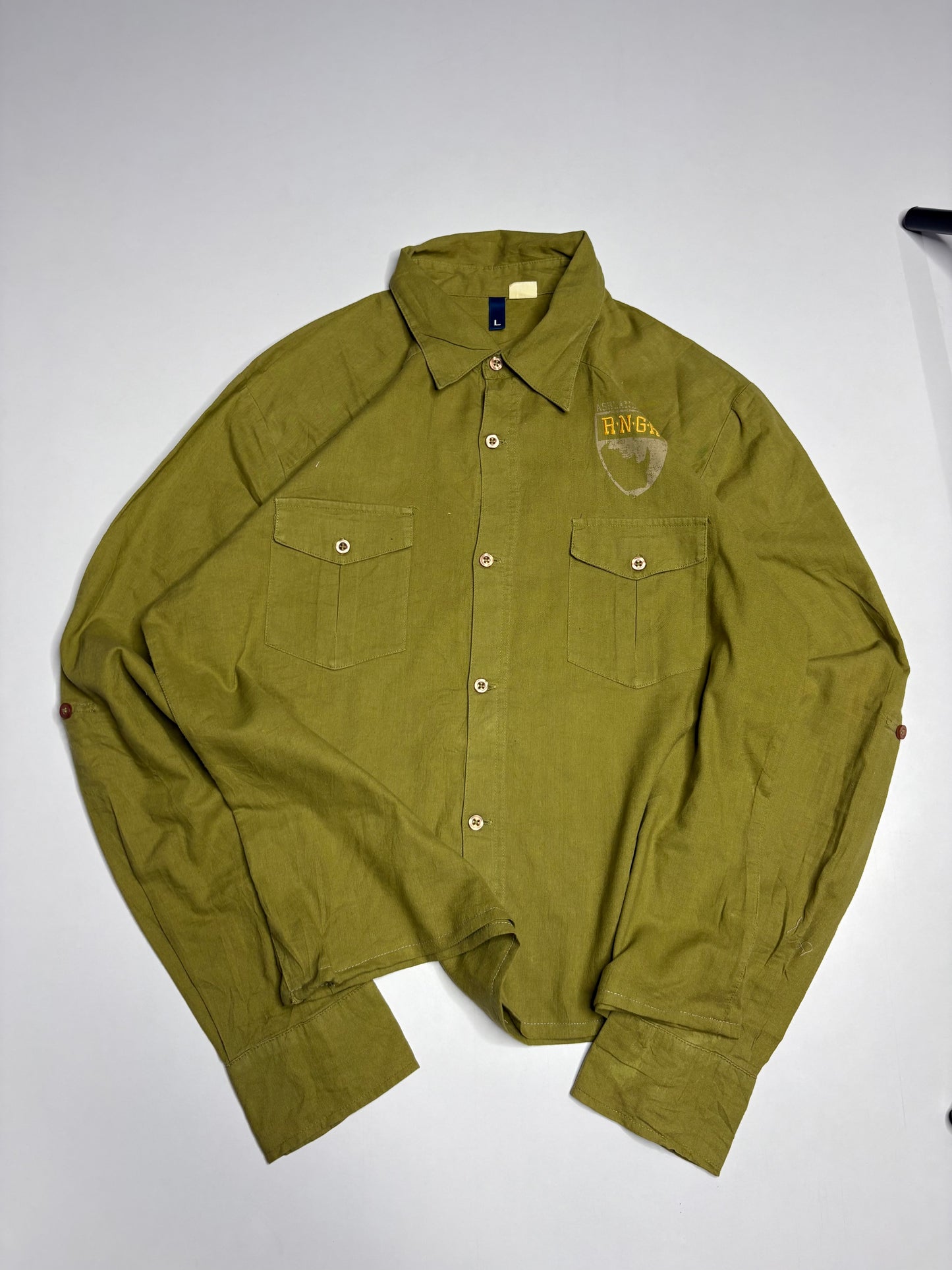 Printed Boxy Shirt