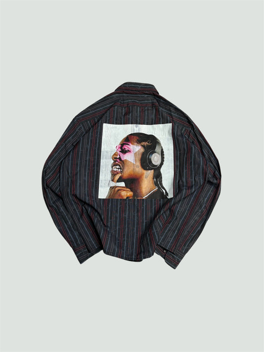 Printed Boxy Shirt