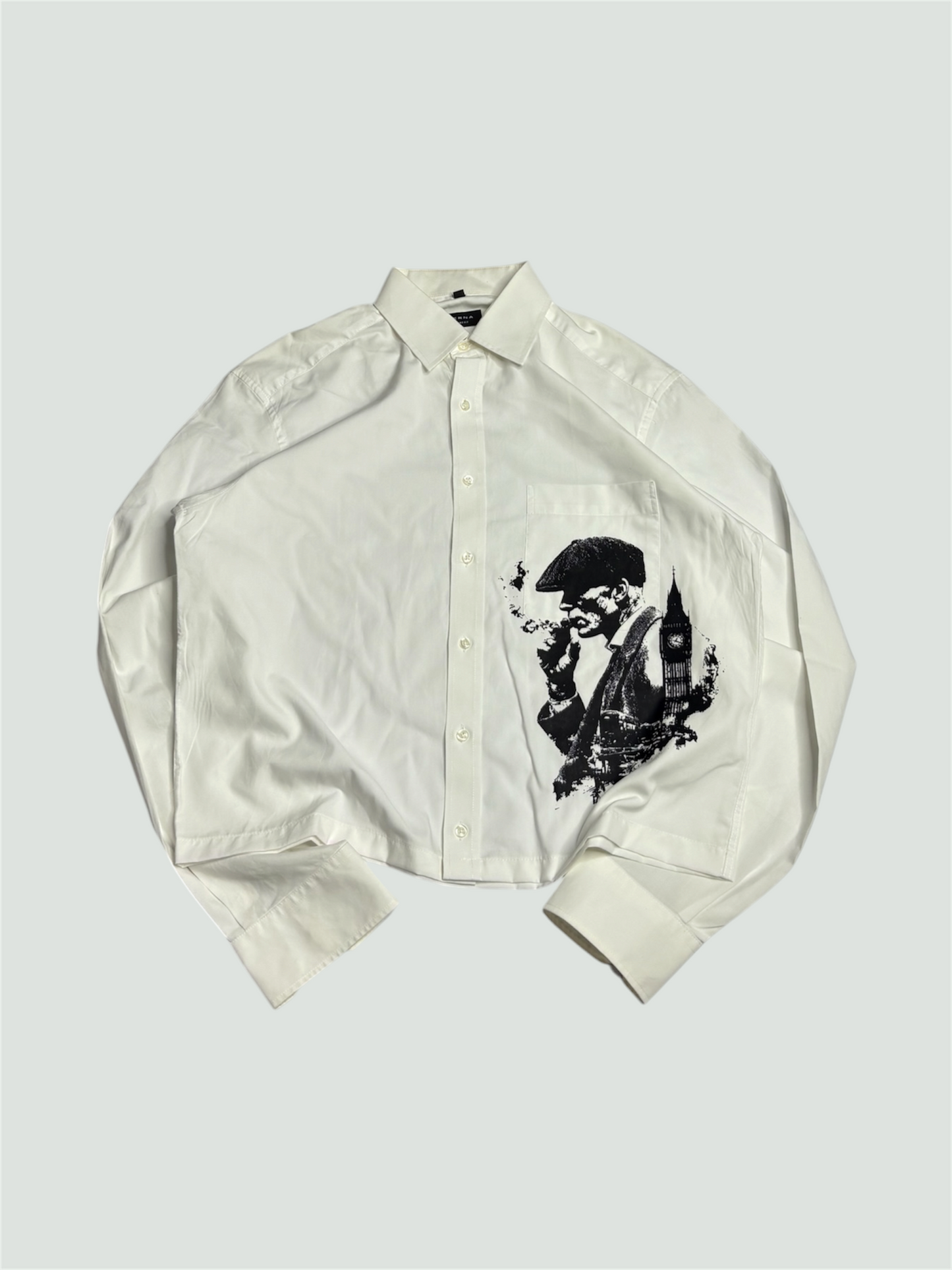 Printed Boxy Shirt