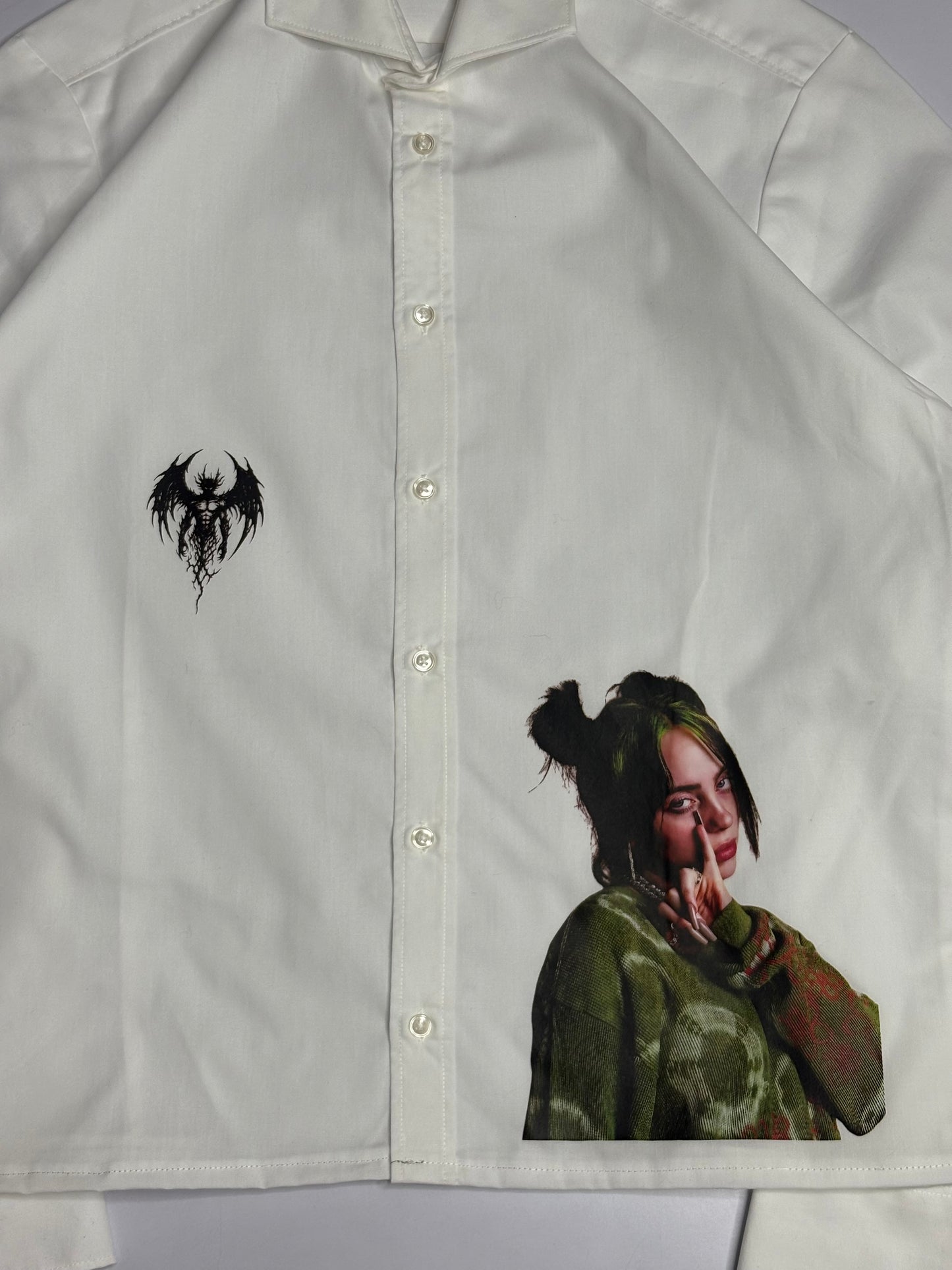 Printed Boxy Shirt