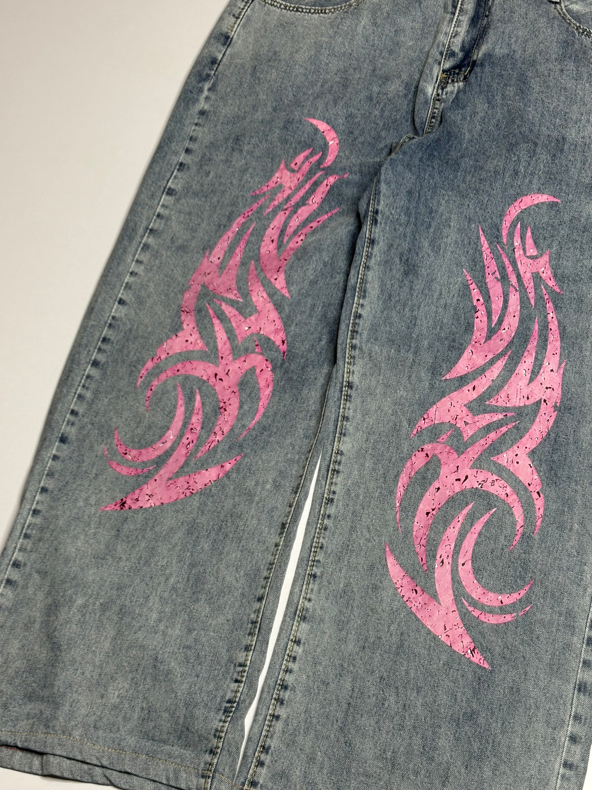 Printed Denim (Thrifted)