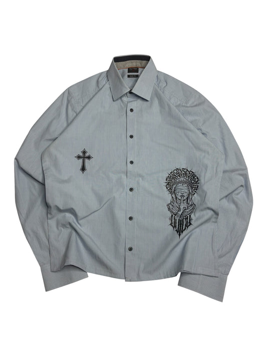 Printed Boxy Shirt