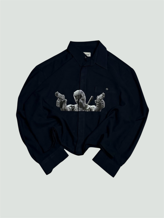 Printed Boxy Shirt (not black)