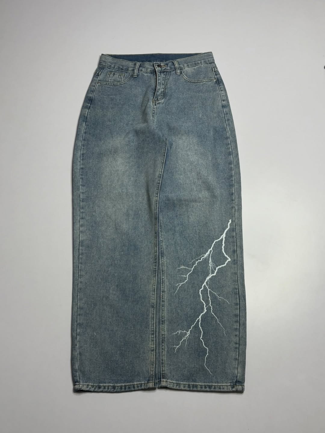 Printed Denim (Thrifted)