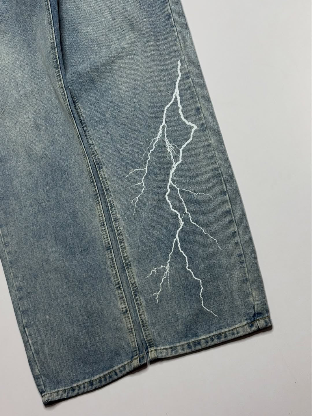 Printed Denim (Thrifted)