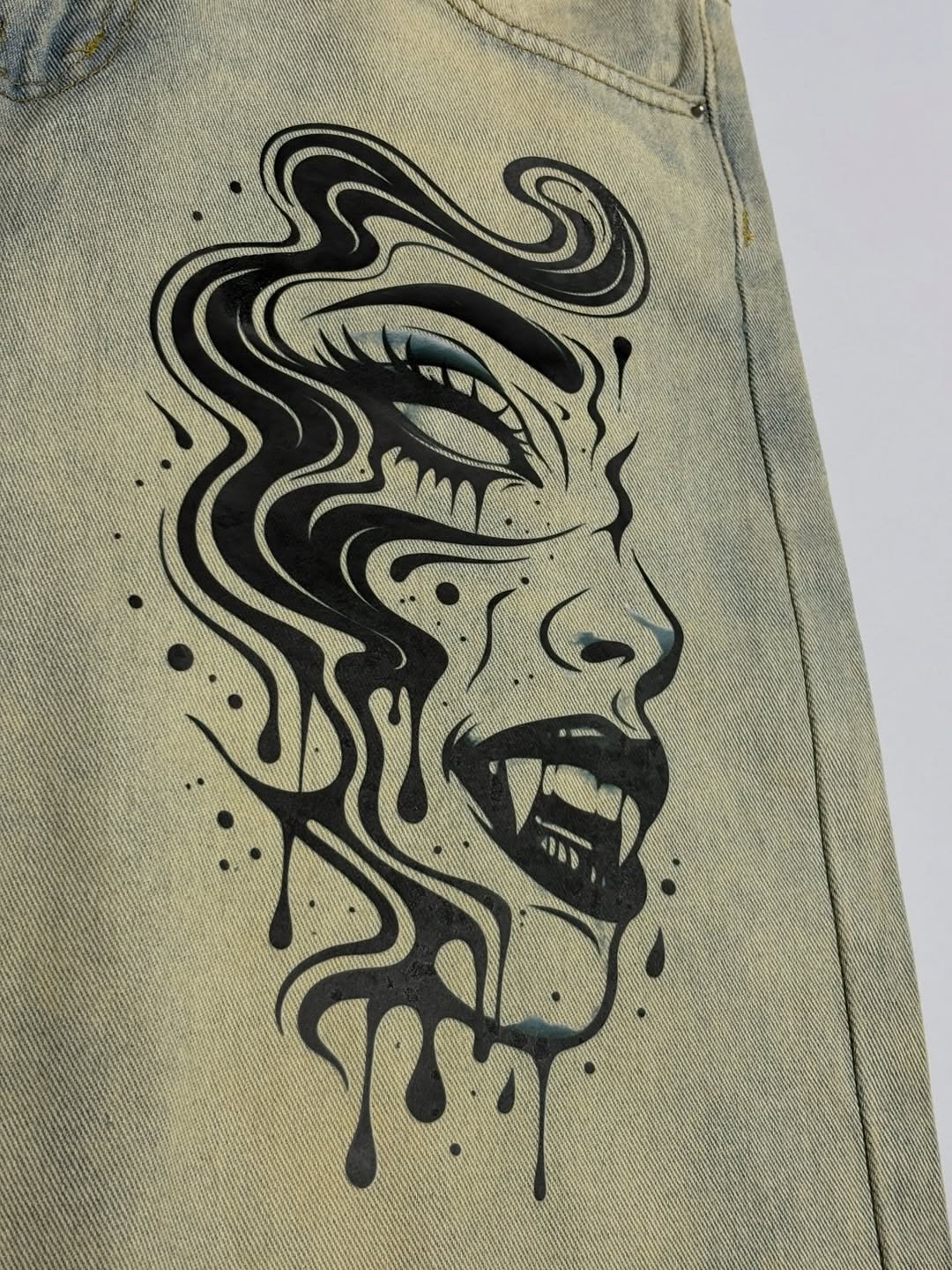 Printed demin