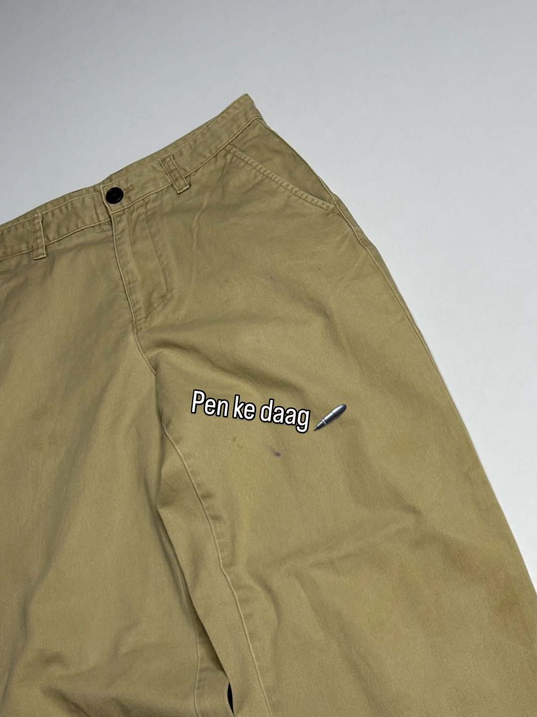 Thrifted pant
