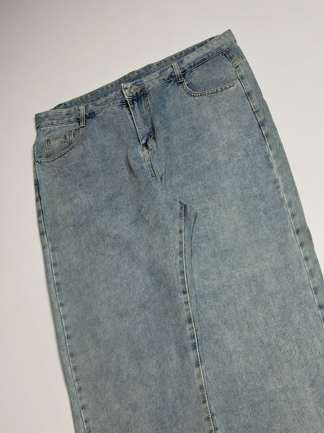 Thrifted denim