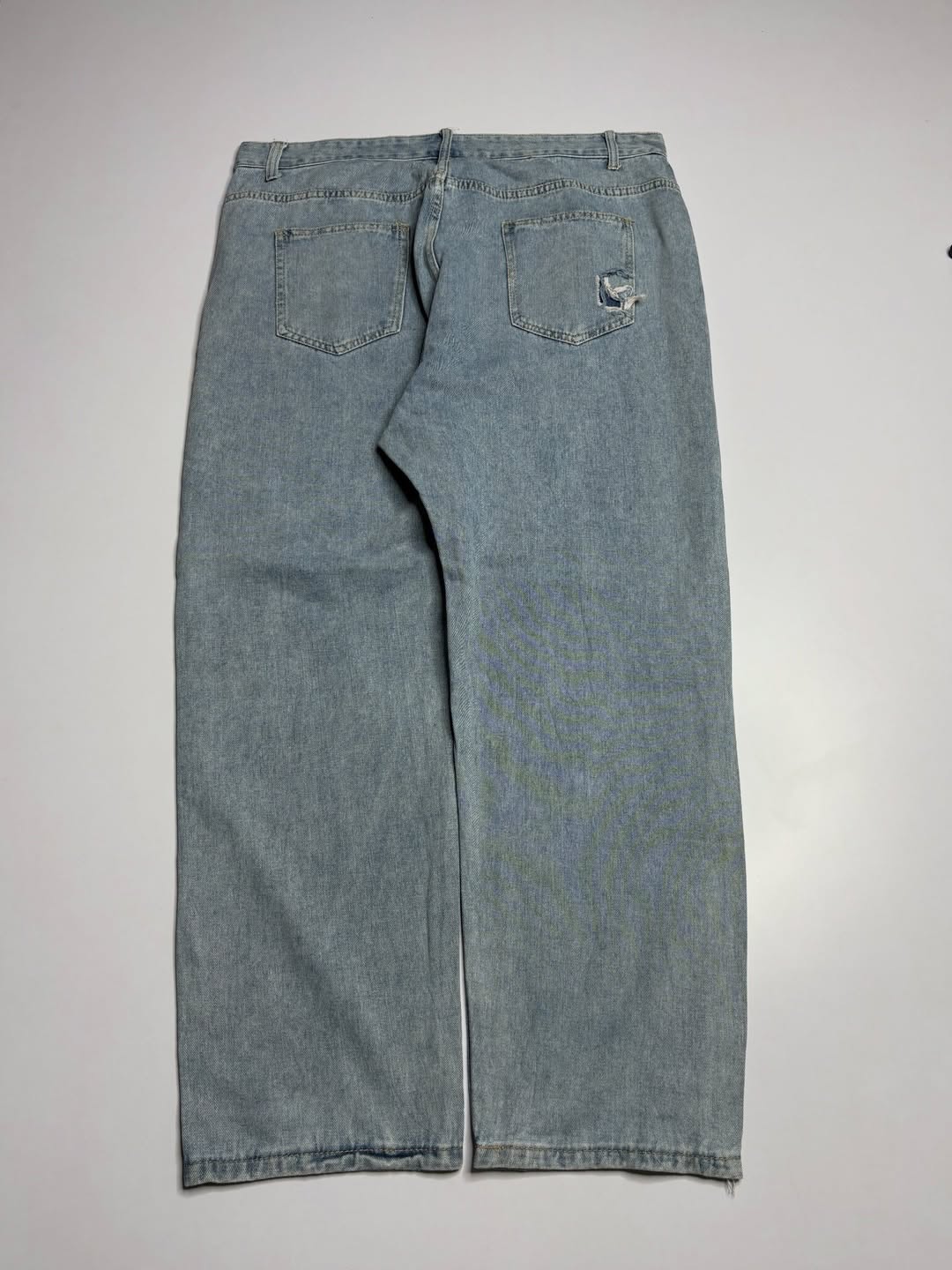 Thrifted denim