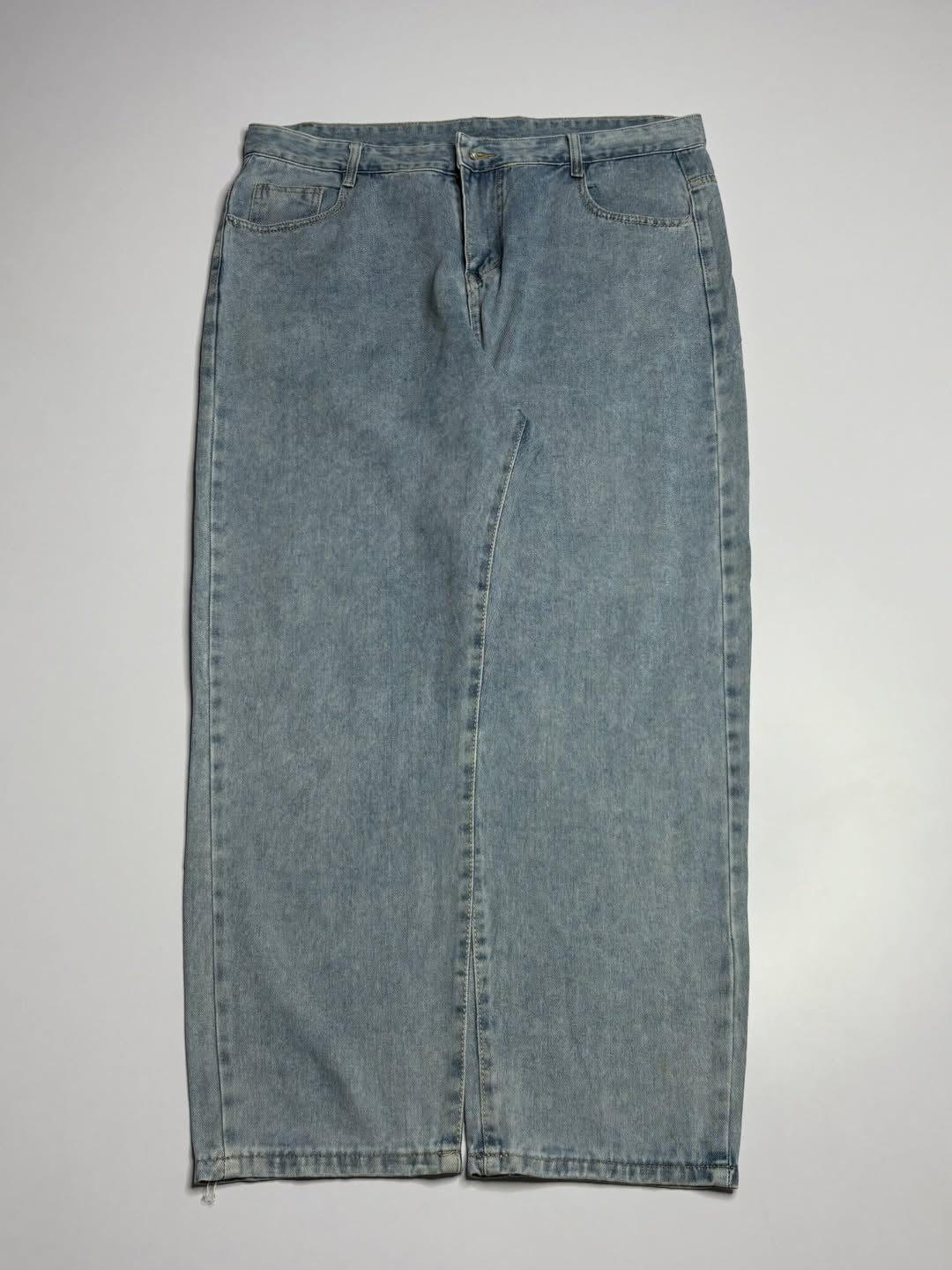 Thrifted denim