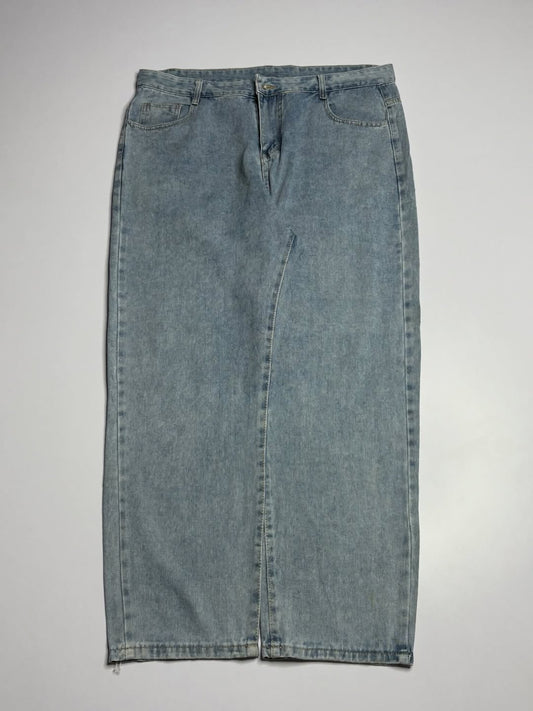 Thrifted denim