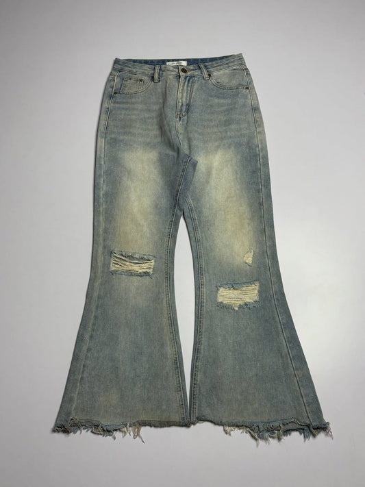 Thrifted denim