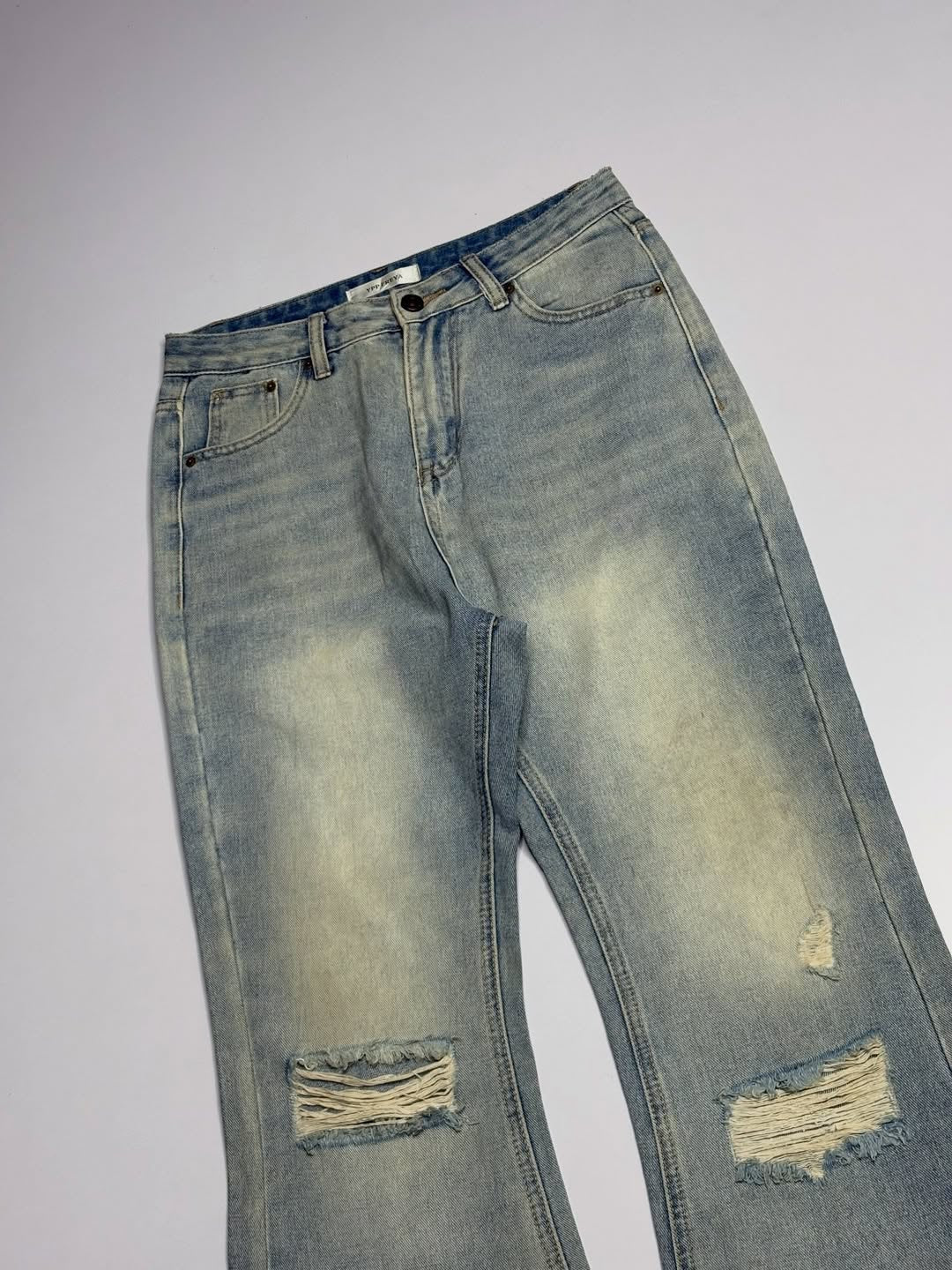 Thrifted denim