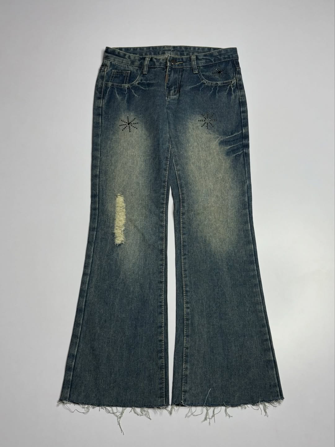 Thrifted denim