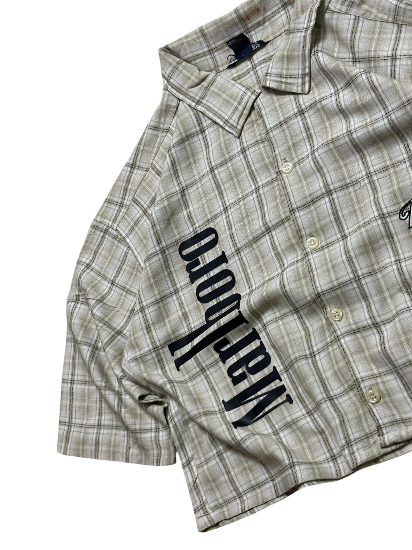 Printed boxy shirt
