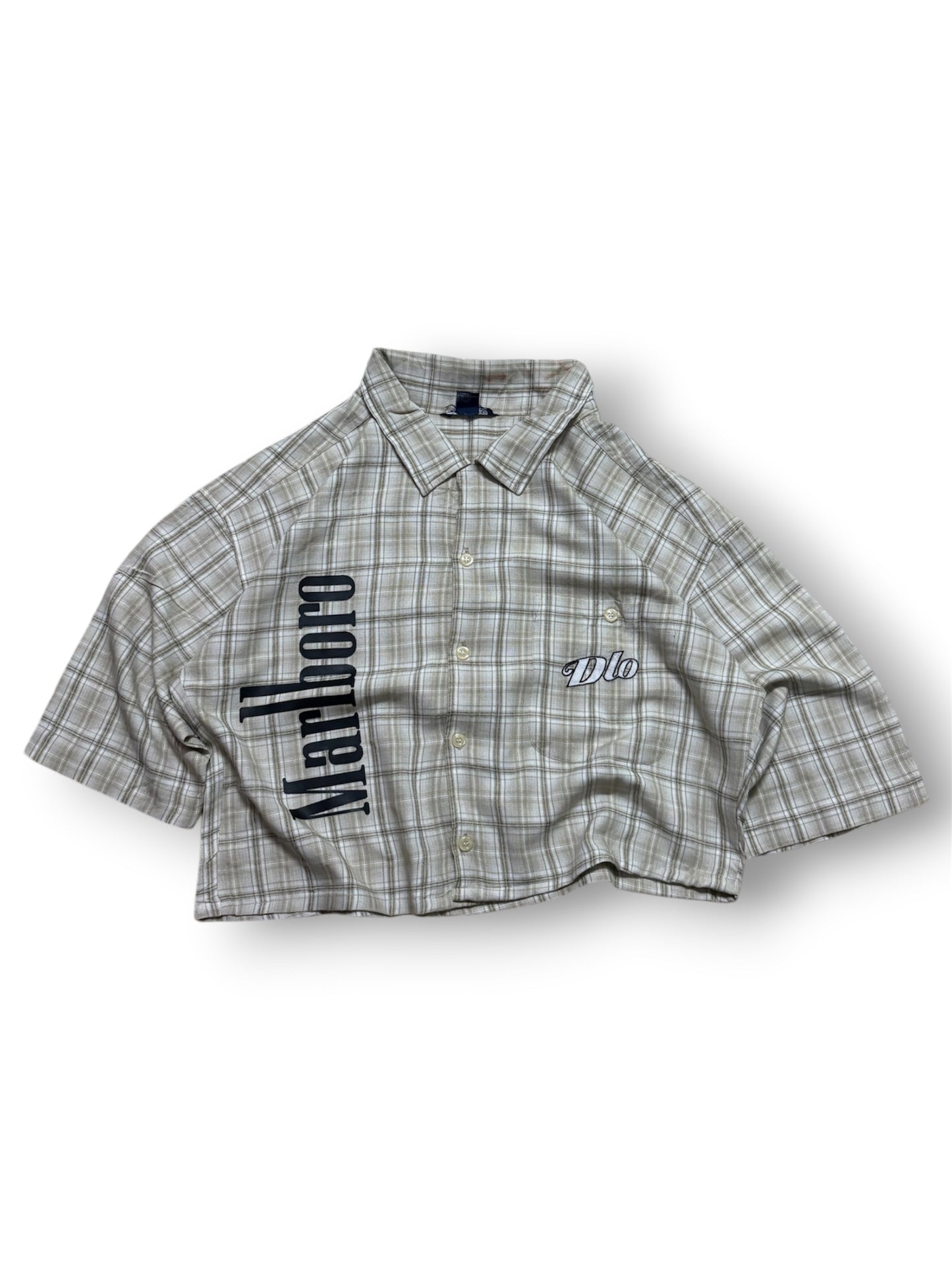 Printed boxy shirt