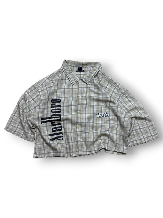 Printed boxy shirt