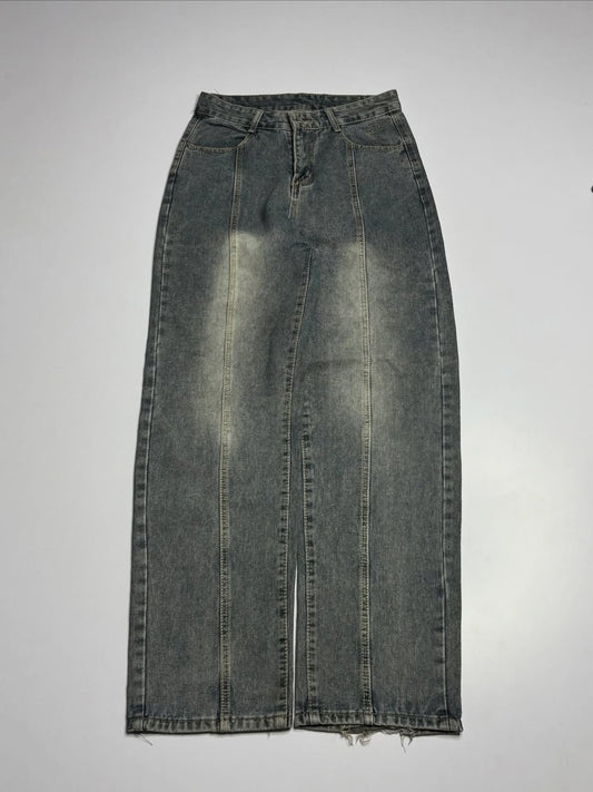 Thrifted denim