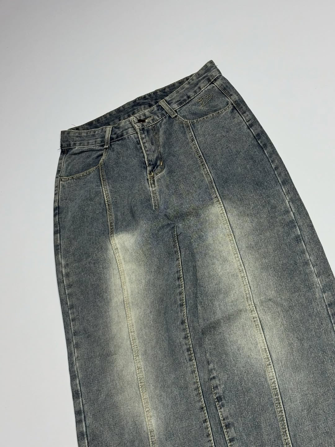 Thrifted denim